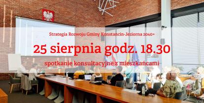 Spotkanie z mieszkańcami w sprawie strategii